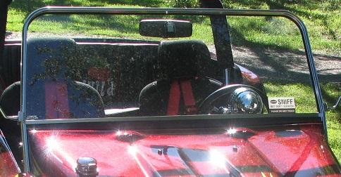 Vw dune hot sale buggy windshield